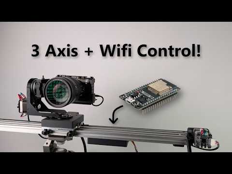 I built a 3 Axis motorised camera slider!