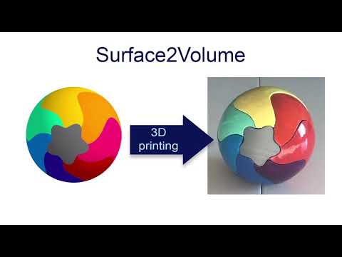 Surface2Volume: Surface Segmentation Conforming Assemblable Volumetric Partition