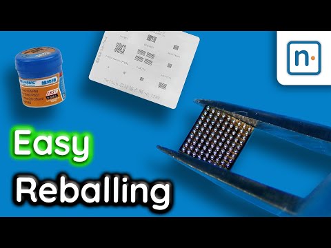 Perfectly Reball Small BGA Chips Every Time