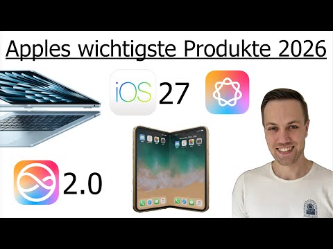 Die wichtigsten Apple Produkte 2026 | Vorschau