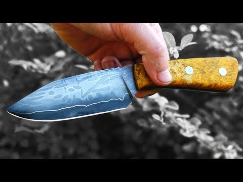 Forging A Knife With Nails!