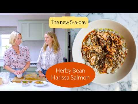 Why Olive Oil Is So Powerful for Your Health | Herby Bean Harissa Salmon Recipe