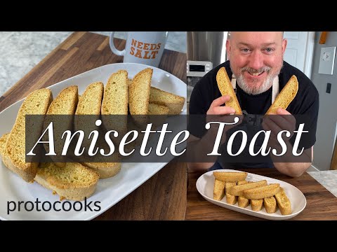 Chef Frank makes Anisette Toast