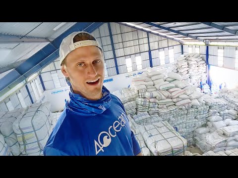 Inside 4ocean’s Largest Plastic Recycling Facility & Polluted River Cleanup