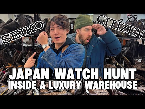 Watch Hunting at Japan’s Luxury Warehouse! | BEST deals on Seiko, Citizen, and More! 