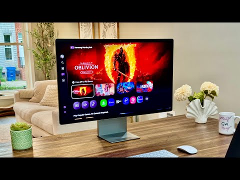 The Best OLED Monitor? Samsung Smart Monitor M9 Review!