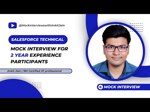 Salesforce Technical Mock Interview for 2 year Experience