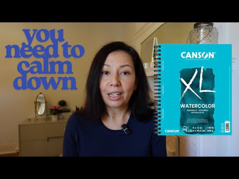 I Got SLAMMED For Selling A Watercolour On Canson XL. Please Issue Your Summary Judgment Accordingly