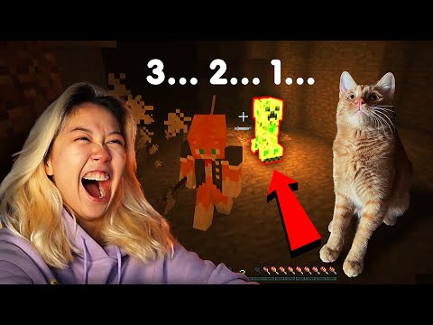 Учу Хому играть в Майнкрафт😝 (СМЕШНЫЕ МОМЕНТЫ)