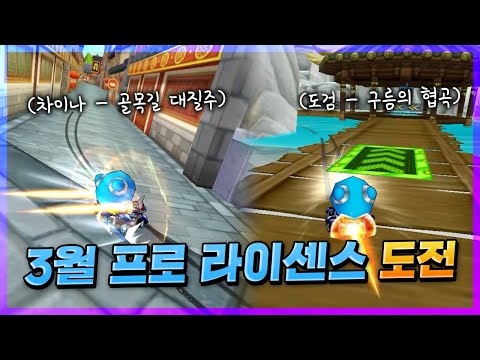 새롭게 바뀐 프로 라이센스 드가즈앗!!