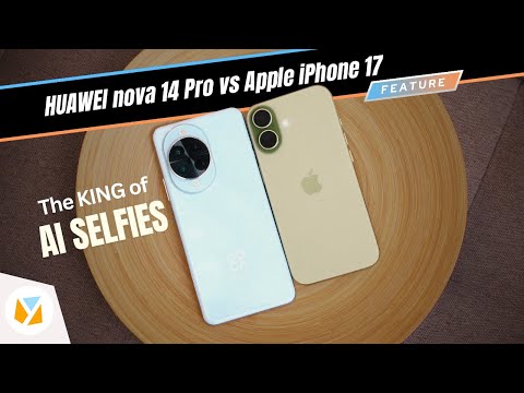 HUAWEI nova 14 Pro vs iPhone 17 | Who’s the King of AI Selfies in 2025?