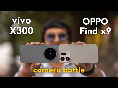 vivo X300 vs OPPO Find X9 | Camera Battle