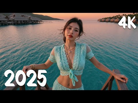 Best Chill Vocal Tropical Deep House Music 2025 🍓 Relaxing Summer Vibes Mix Beach Escape 4K UHD