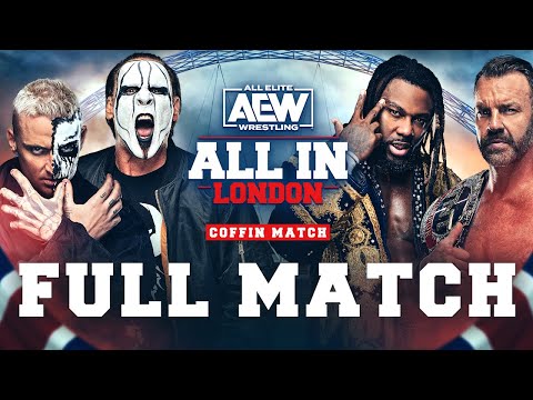 FULL MATCH: Sting & Darby Allin vs Christian Cage & Swerve | AEW All In London 2023 – Coffin Match