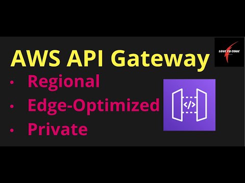 API GATEWAY: API ENDPOINT TYPES - REGIONAL, EDGE, PRIVATE