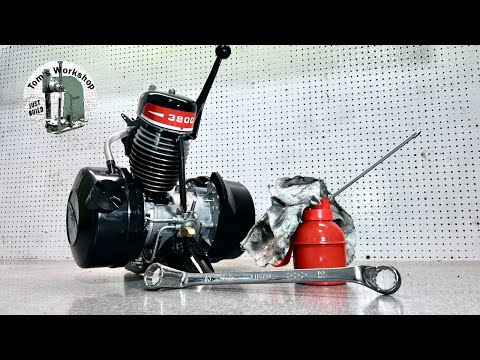 FULL 2 Stroke Engine Disassemble and Rebuild until first Start