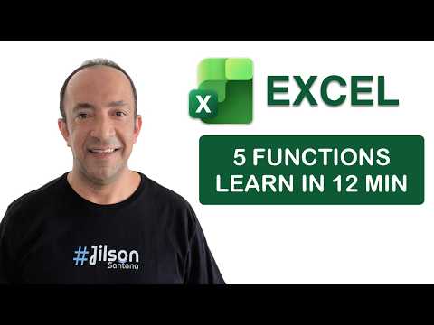 5 Excel Functions EVERYONE Should Know