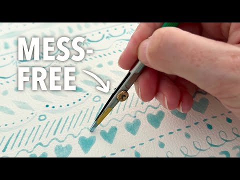 3 Mess-Free Ways to Apply Masking Fluid for Watercolor