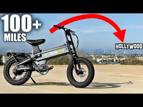 I Survived Los Angeles California On My Electric Bike - Aniioki A8 Pro Max Review