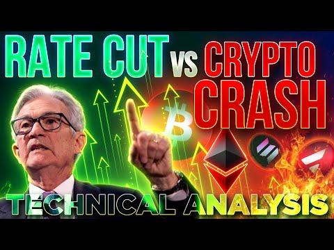 No Rate Cut Crashing Crypto🔥Technical Analysis @DataDash