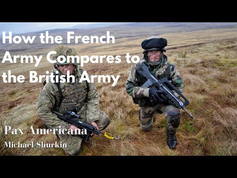 How the French Army Compares to the British Army