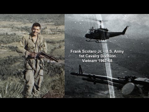 Frank Scolaro Jr. – U.S. Army, Vietnam 1967-68