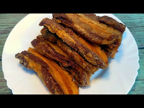 Хрустящее САЛО вместо шашлыка.