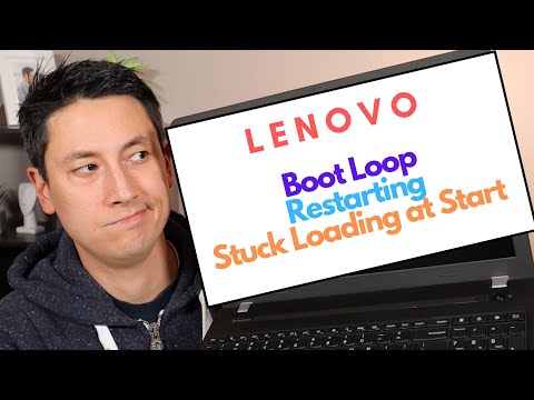 How To Fix Lenovo Boot Loop Restarting Reloading Errors