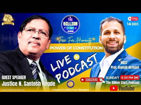 🔴 The Man Who Made Corruption Tremble | Hon’ble Justice N. Santosh Hegde | The Billion Stars Podcast