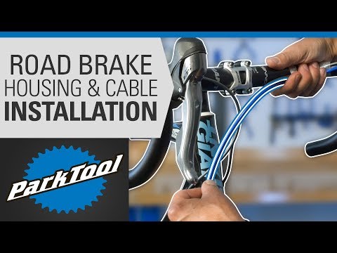 Brake Housing & Cable Installation - Drop Bars