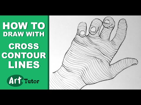 How to Draw With Cross Contour Lines