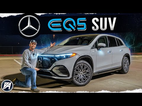 Experience the 2023 Mercedes EQS SUV at Night! | Luxury EV