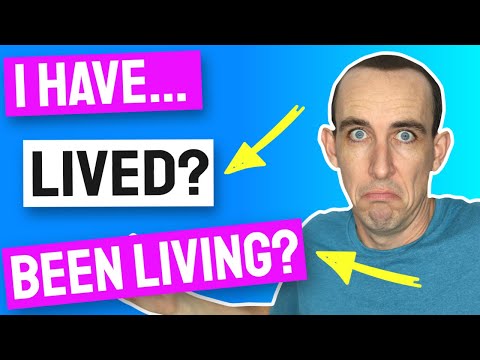 🔥 EXPLAINED! I have LIVED v I have been LIVING // Present Perfect v Present Perfect Continuous