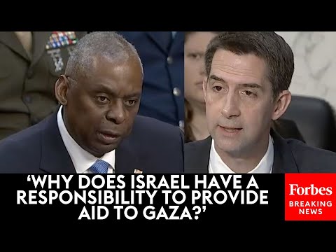 BREAKING: Tom Cotton Asks Lloyd Austin Point Blank If He'd Have Provided Aid To Germany During WWII