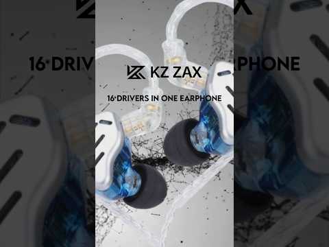 16 Drivers in One Earphone ? #tech #IEM #wiredearphones #Kz