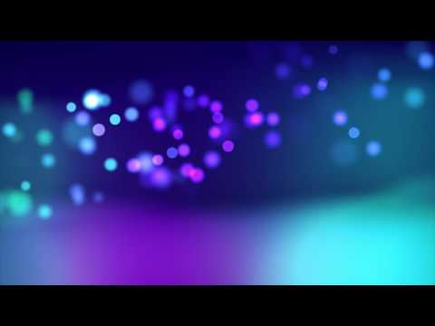 Blue & Purple Particles Passing By | 4K Relaxing Screensaver