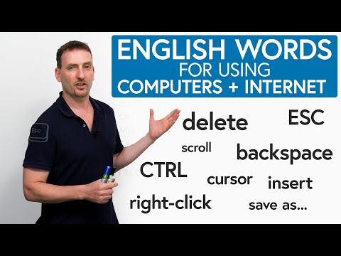 English Vocabulary Builder: Using the Computer & Internet