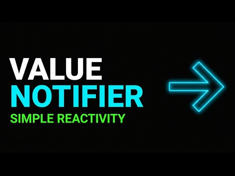 Master Flutter ValueNotifier — Simple, Fast State Management (Beginner → Pro) | amplifyabhi