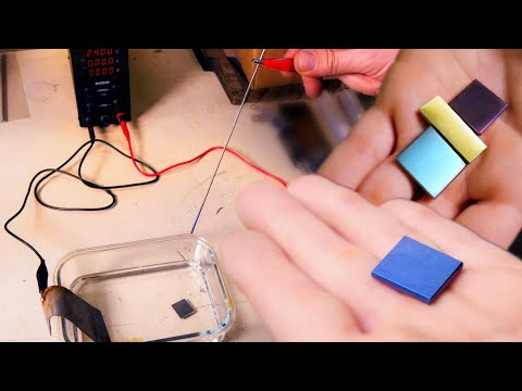 Anodizing TITANIUM: I'm testing it!