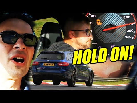 WILD! Mercedes C63 AMG Estate, AMG GT R & INSANE Nürburgring Traffic