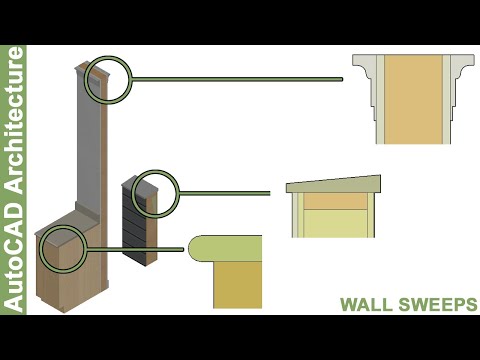 Wall Sweeps in AutoCAD Architecture