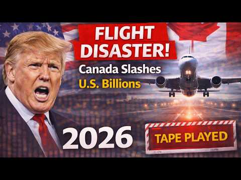 BREAKING: Trump Faces Pressure as Canada Cuts Billions from U.S. Flight Agreements