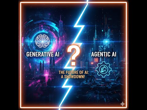 Generative AI vs Agentic AI: Which Will Take Your Job? (The HUGE Difference)