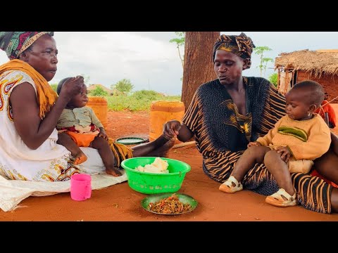 You Won’t Believe How Daily Life Looks Like In This African Village #cooking Village Food For Dinner