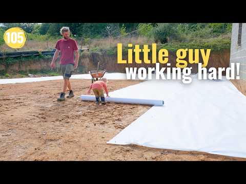 Next Step: Geotextile on the Driveway! | Farm Renovation in Southern France #105
