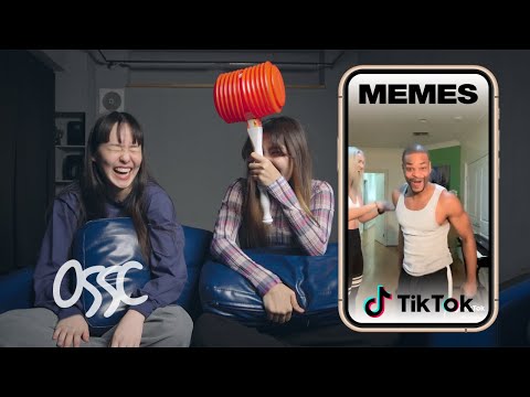 Korean Teens Try Not To Laugh At 'TikTok Memes'