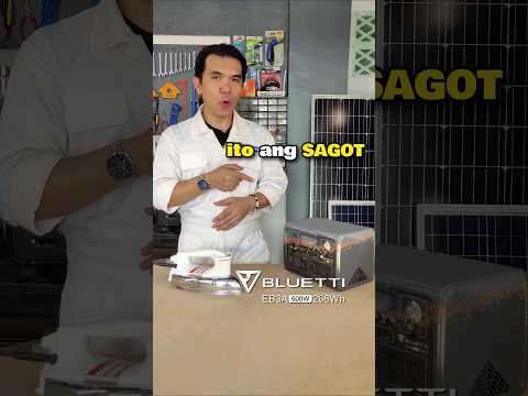Sa Hindi Marunong mag DIY ng Solar Setup #Bluetti #EB3A #PowerStation