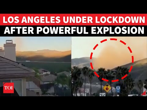 Los Angeles Under Lockdown After Powerful Explosion; Highway Closed, Residents Told To Stay Indoors