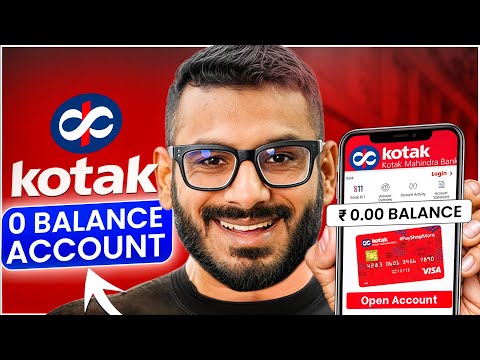 Kotak Mahindra Bank Open Account Zero Balance | Kotak 811 Account Opening Online Zero Balance