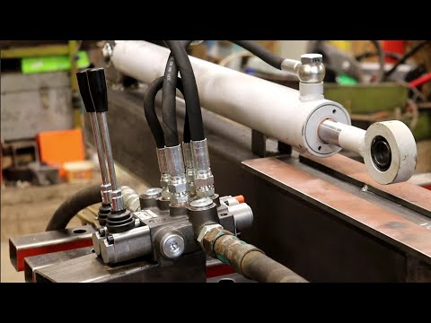 Hydraulic Log Splitter Build - START to FINISH